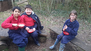 Sport relief and Porridge!, Copthill School