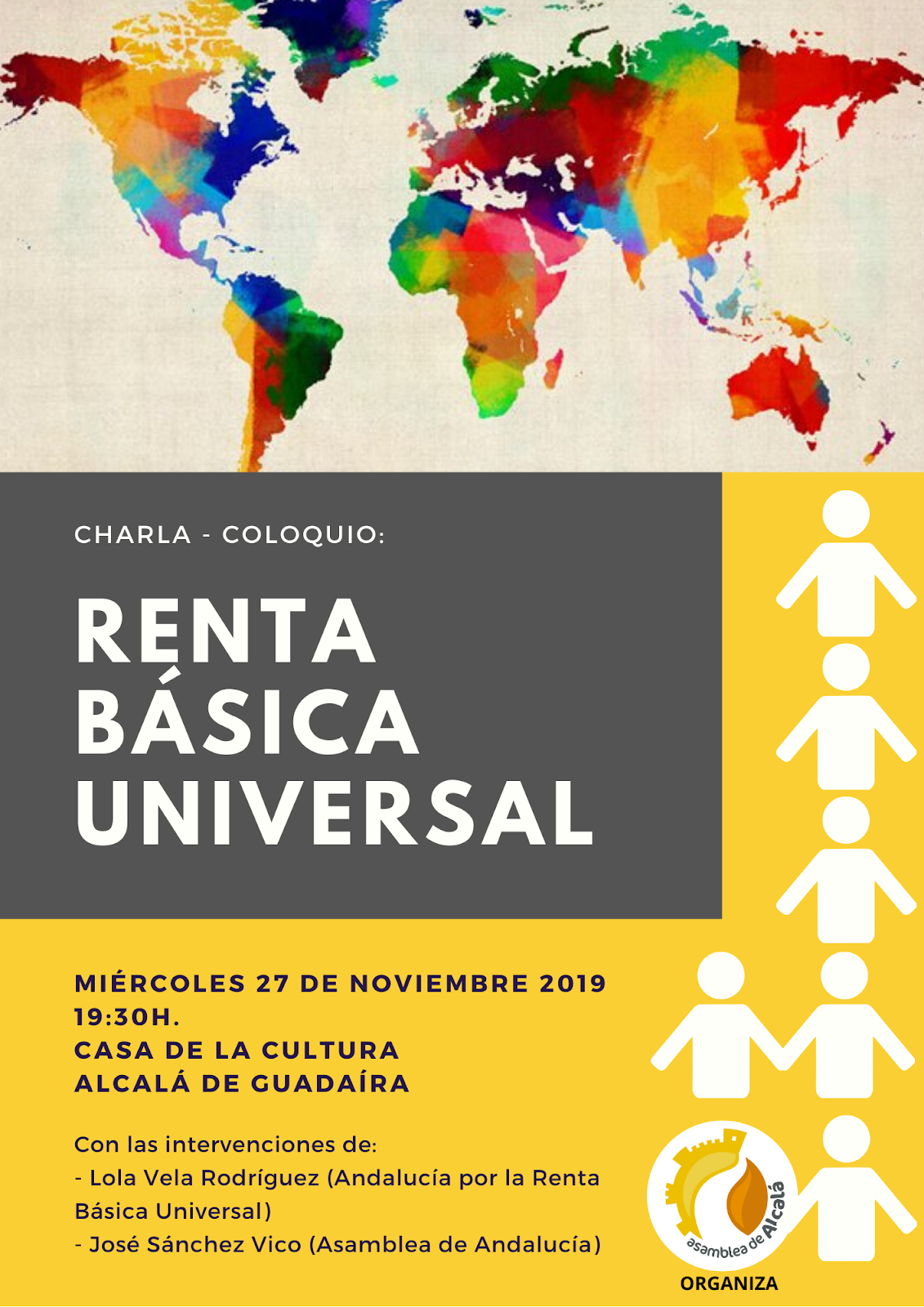 CHARLA-COLOQUIO RENTA BÁSICA UNIVERSAL.