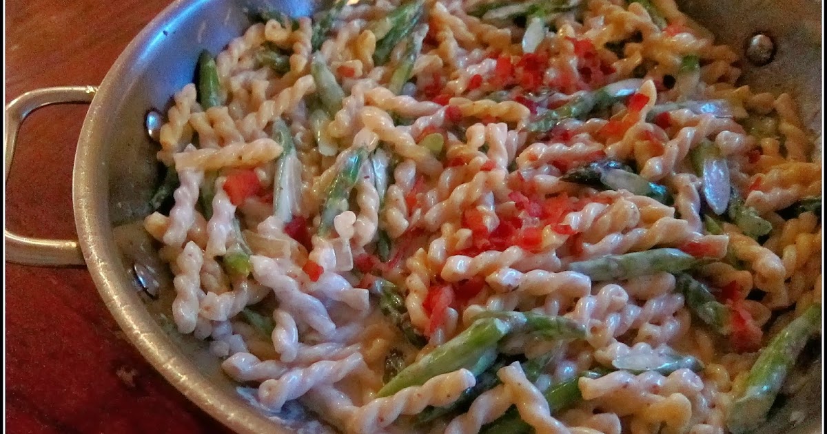 Mary Ellen's Cooking Creations Bacon and Asparagus Pasta