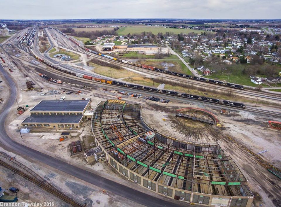 Towns and Nature Bellevue, OH NS/NW/NKP Roundhouse (Remnants)