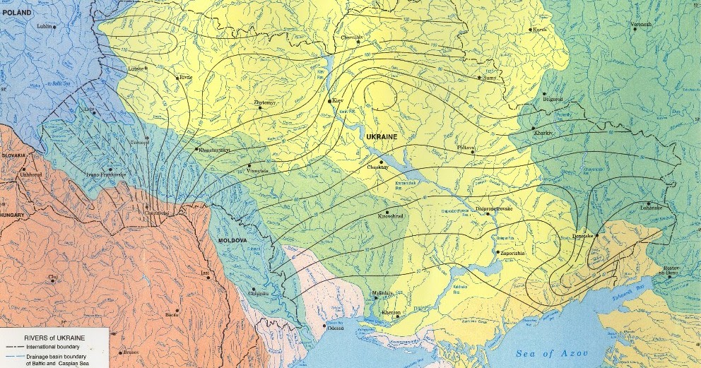 Longest Rivers In Ukraine - universe map travel and codes