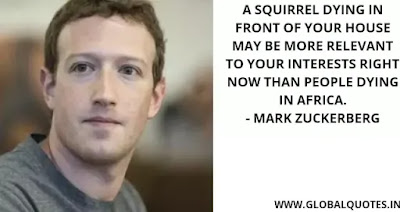 Mark Zukerberg Quotes
