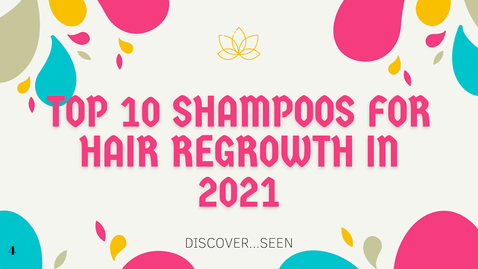 Top 10 shampoos for Hair Regrowth in 2021