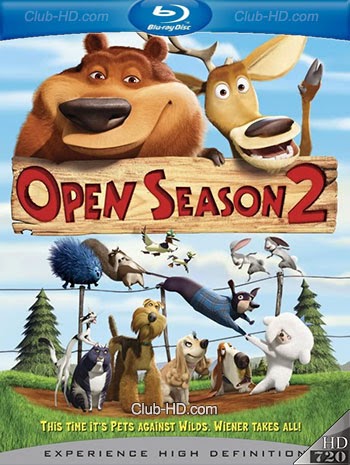 Open Season 2 (2008) 720p BDRip Dual Latino-Inglés [Subt. Esp] (Animación)