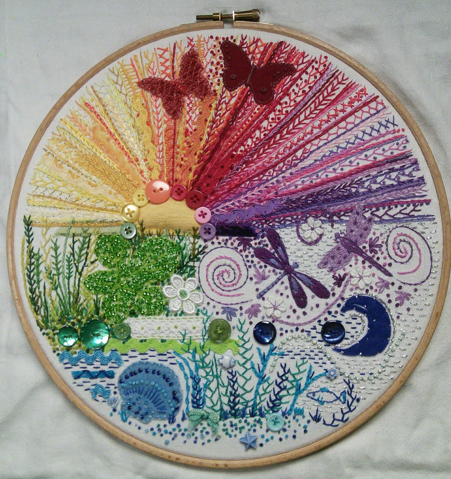 bjcraftcorner Embroidery Week 4
