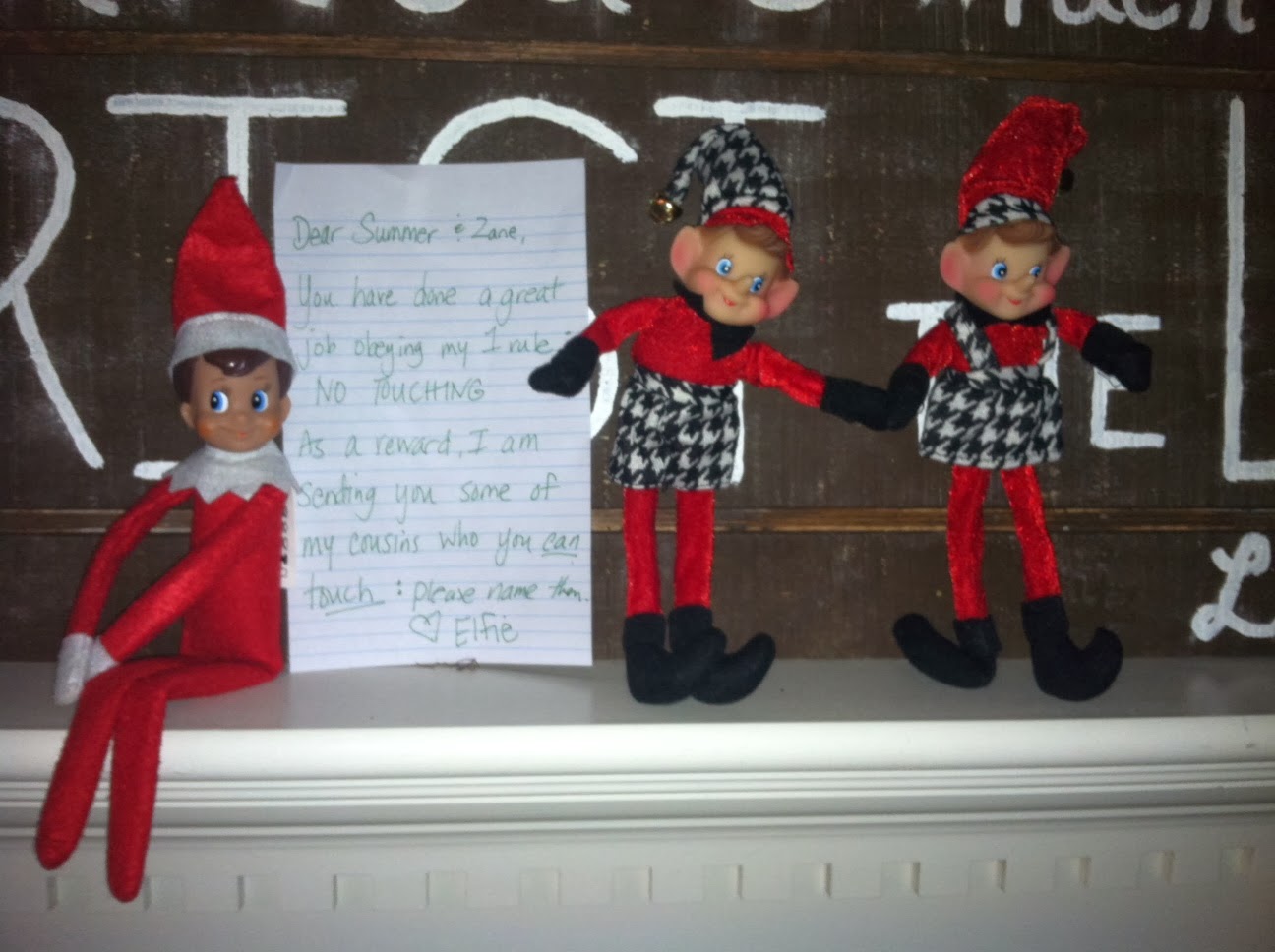 The Martin Family: Our Elf on the Shelf: Days 1-11