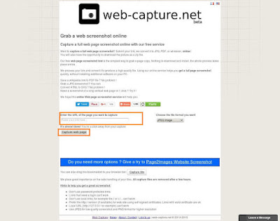 Screenshot of a Long Web Page Screenshot of a Long Web Page