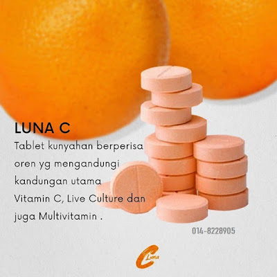 Luna-C Vitamin C Luna Skinz Mira Filzah