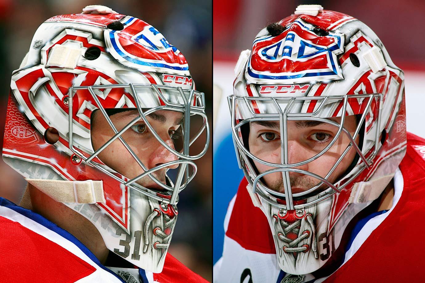 Montreal Canadiens 100oz Goalie Mask Drink Tube