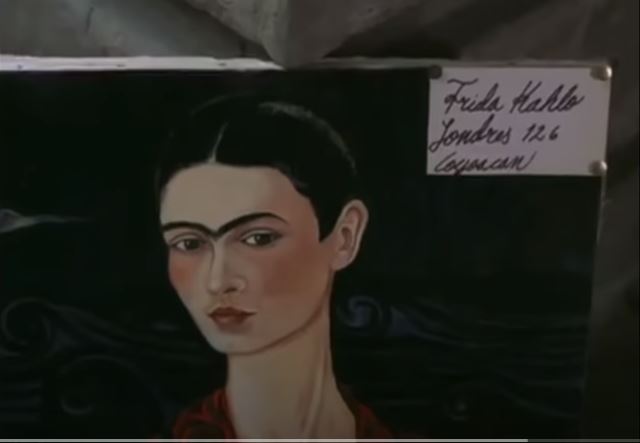 Cena do filme Frida, quadro
