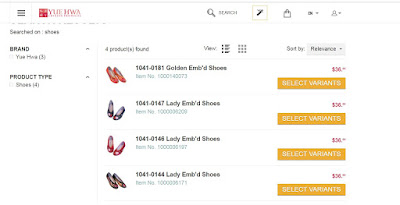 Yue Hwa Bridal shoes