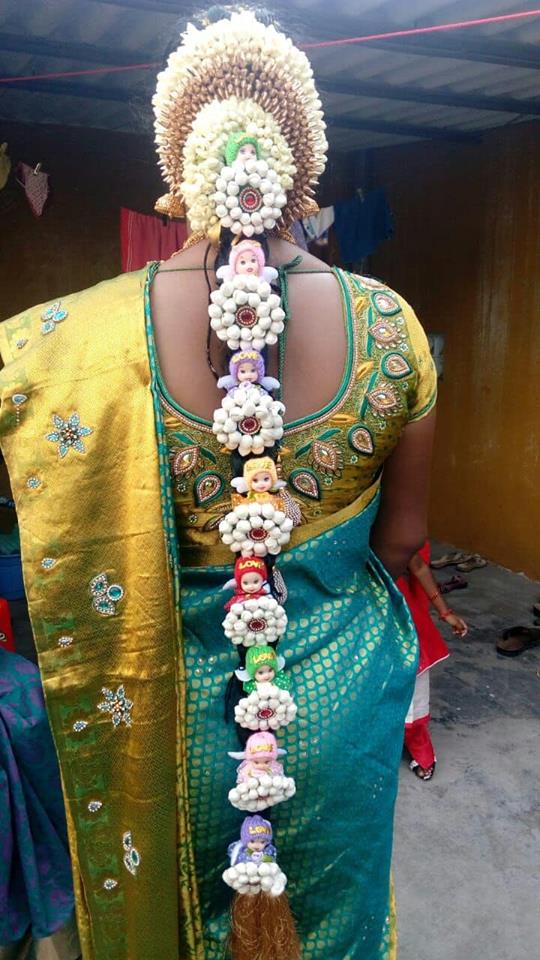 Baby Shower Poo Jadai For Seemantham Baby Viewer