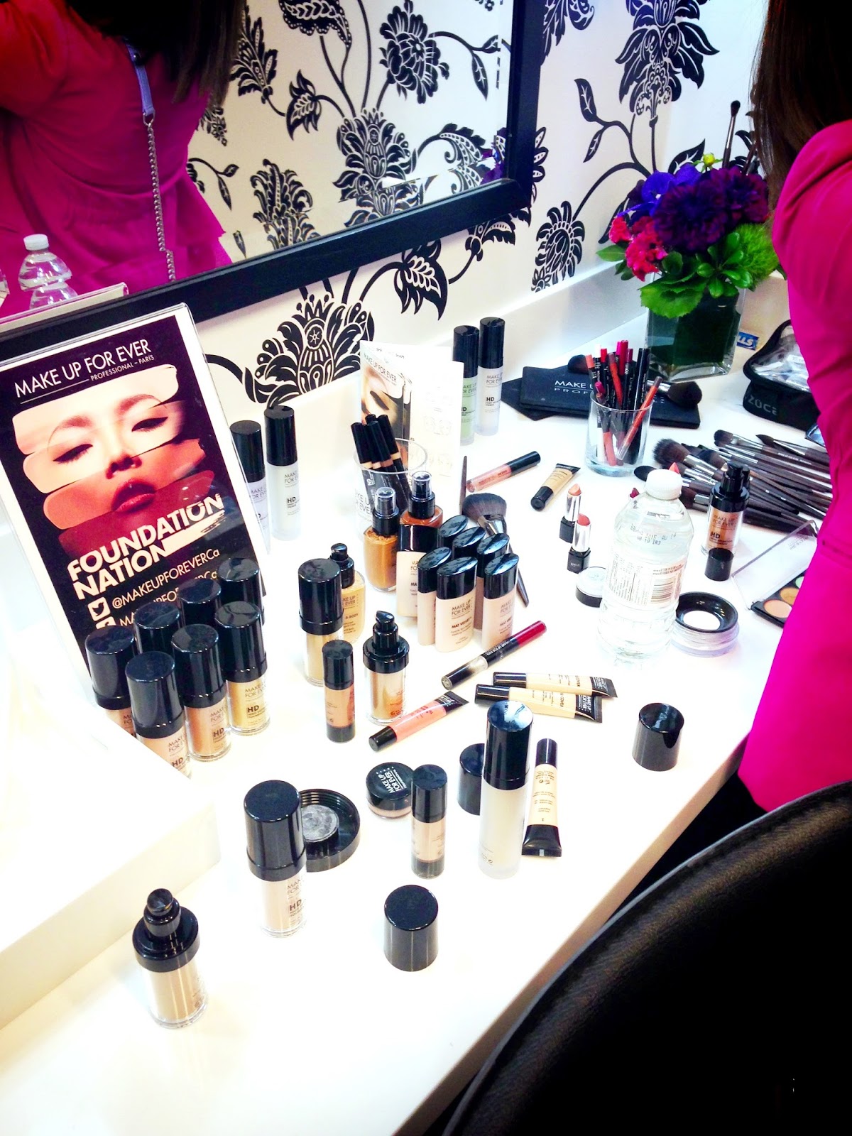 Beauty's Pavilion MAKE UP FOR EVER FOUNDATION NATION CAMPAIGN EVENT