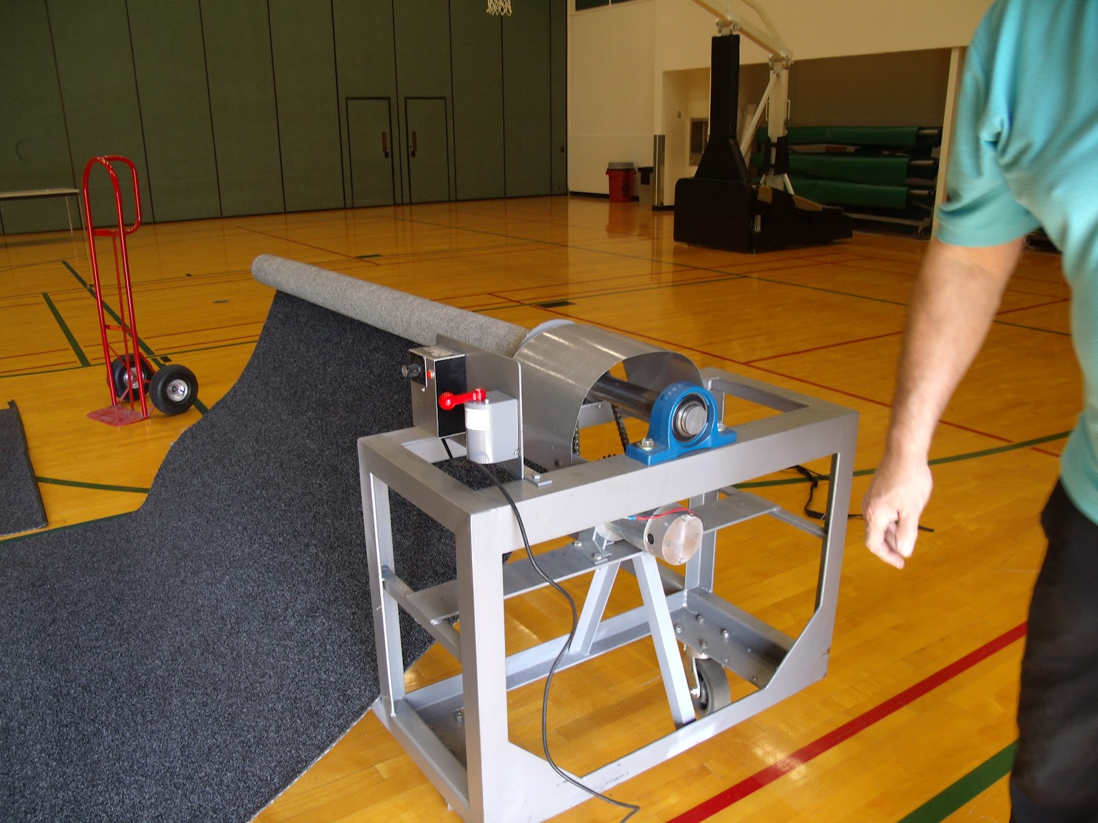 Floor Guardian Gym Floor Protection now offering a line