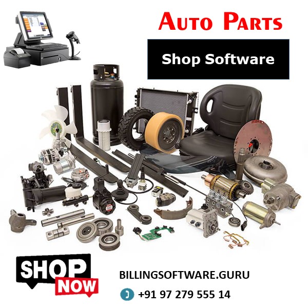 Auto Parts Stock Software Billing Software Guru