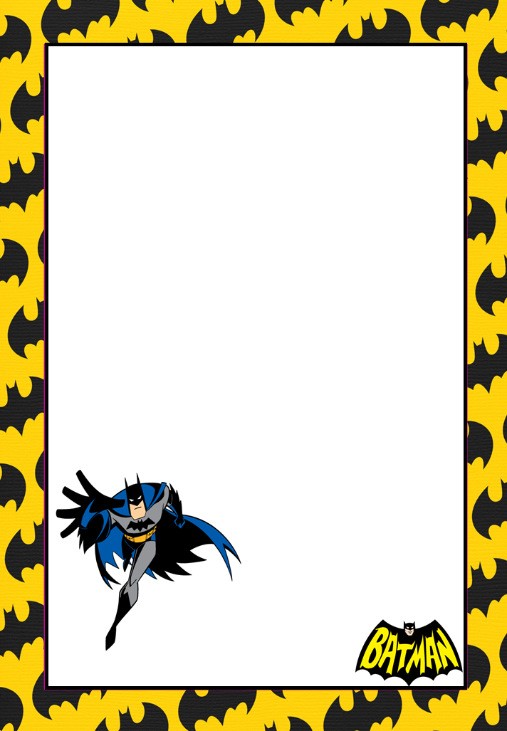 Free printable Batman Invitations, Cards or Labels. - Oh My Fiesta! for  Geeks