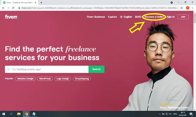 FIverr, website buat kamu para Freelancer