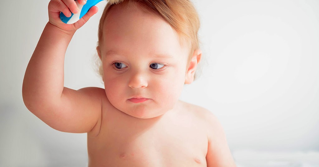 Time to shave baby's hair