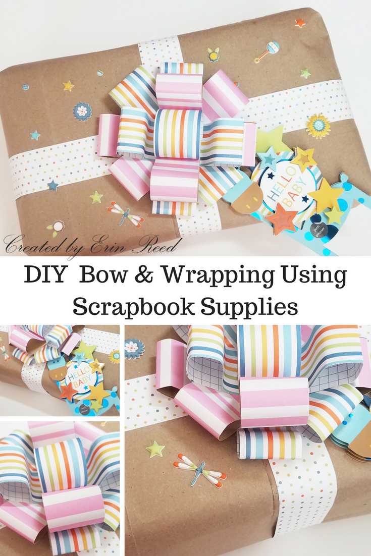 Erin Reed Makes DIY Paper Bow and Wrapping Paper