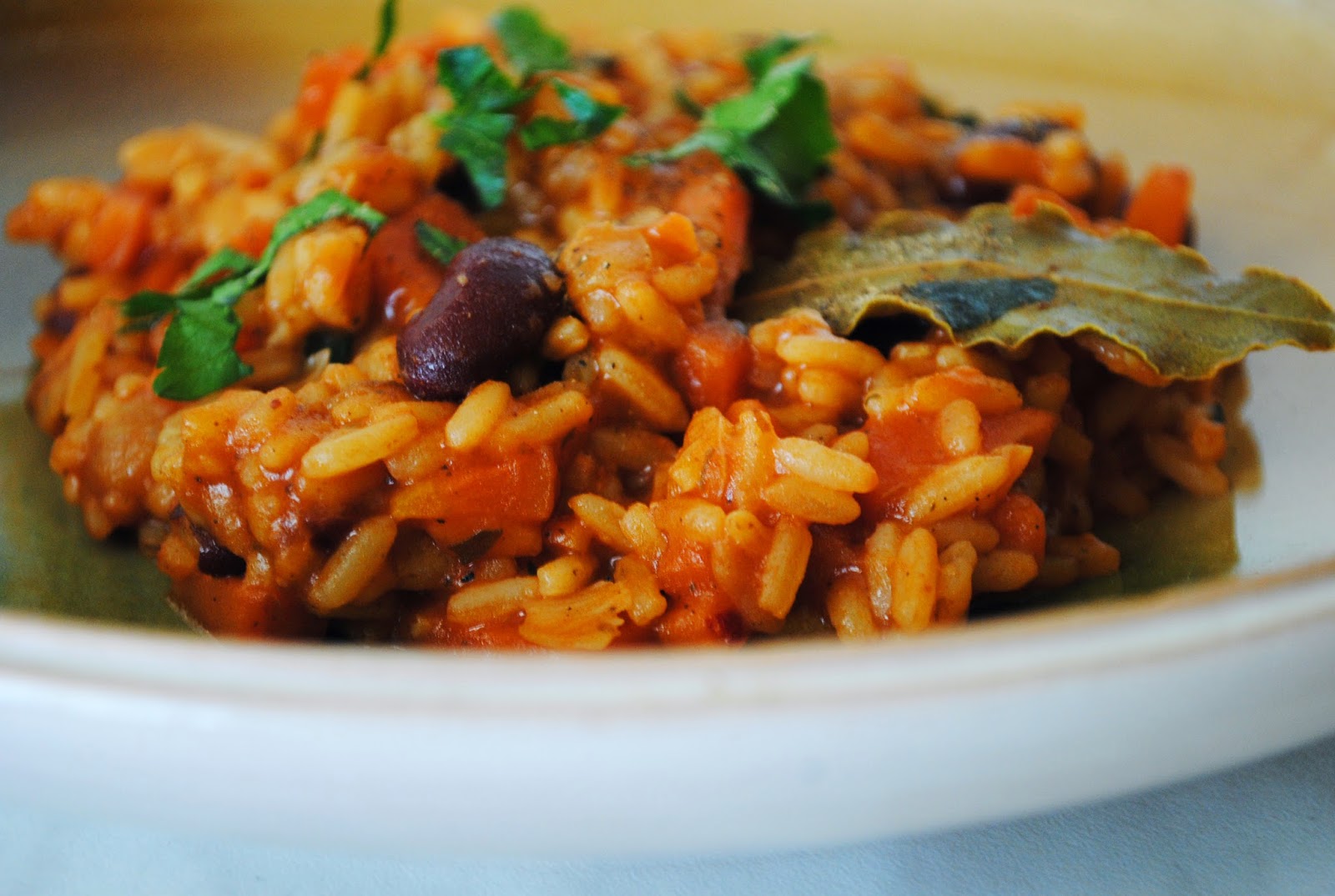 Pilaf with kidney beans VeganSandra