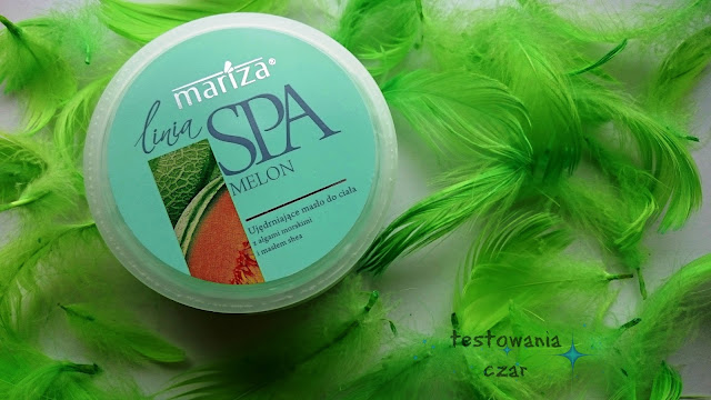 Ujędrniające masło do ciała Mariza SPA melon.
