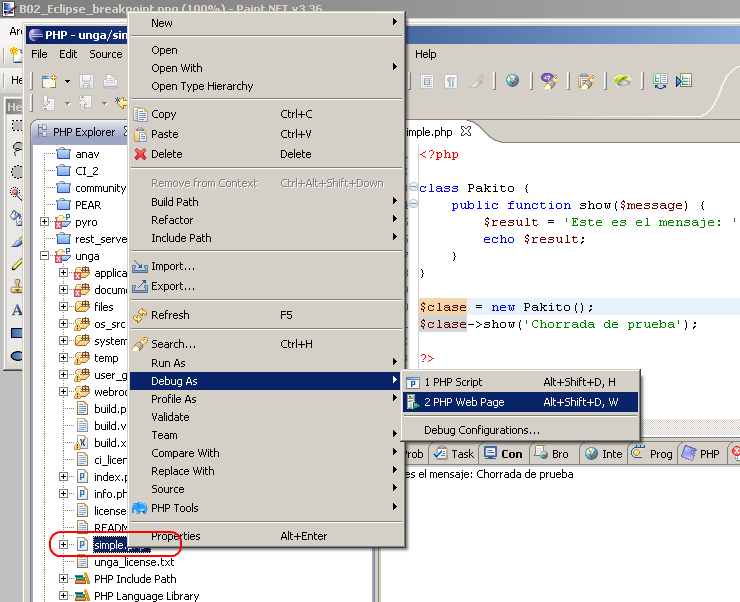 El zulo de Impalah: Entorno de Desarrollo (III) - Eclipse y xdebug