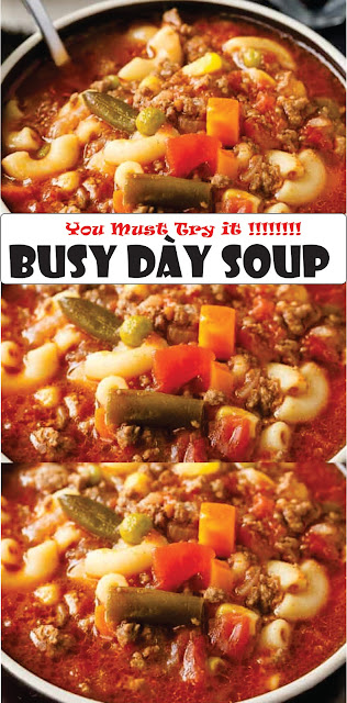 So Simple ! Busy Day Soup | Recipe Spesial Food