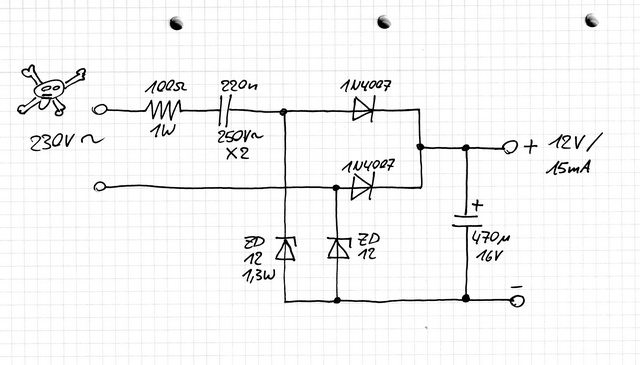 Electronic Life: NetzLED - LED an Netzspannung als Notlicht
