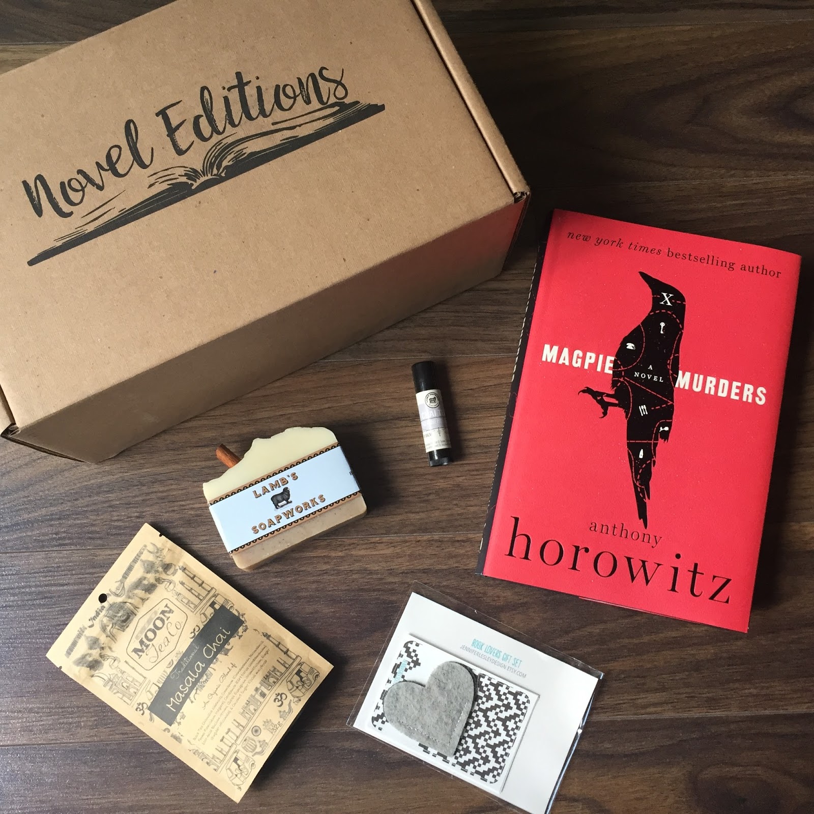 Novel Editions Review October 2017 Canadian Book Subscription Box
