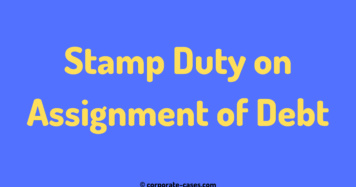 assignment of debt law india