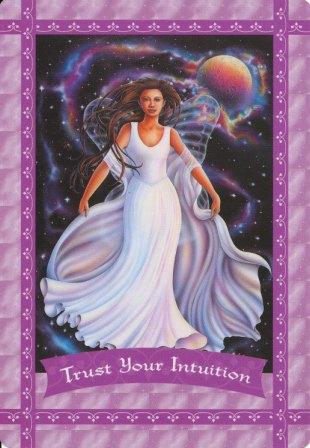 tarot card cards healing fairies oracle trust musings intuition
