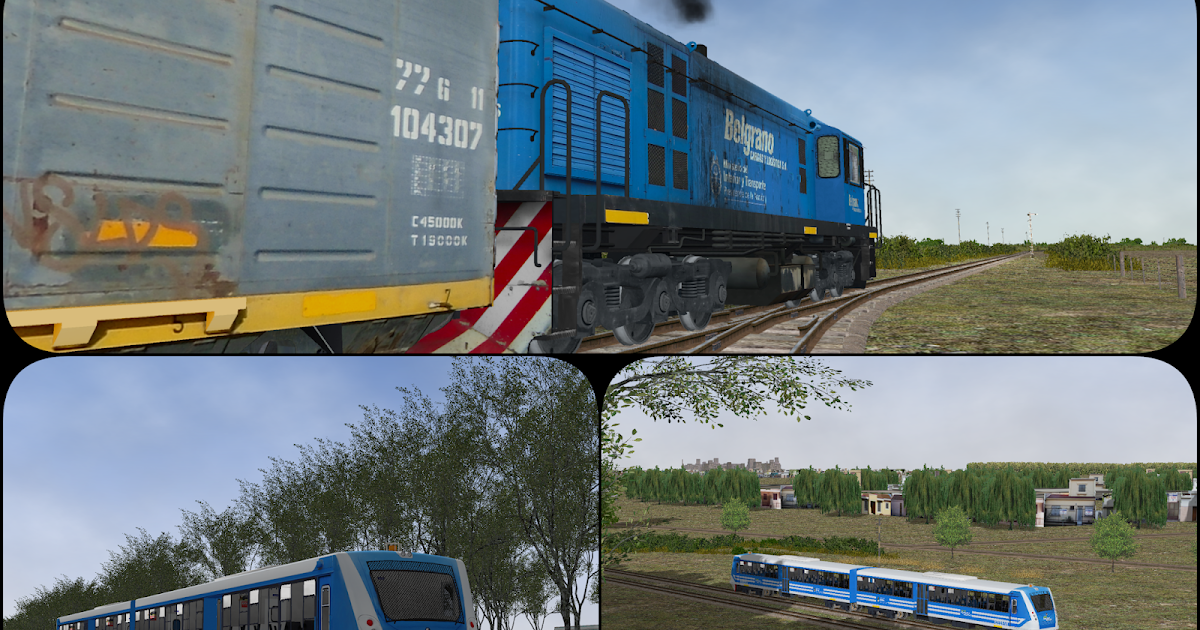 Rieles Virtuales Ferrocarril Belgrano Ramal C San Cristòbal Progreso