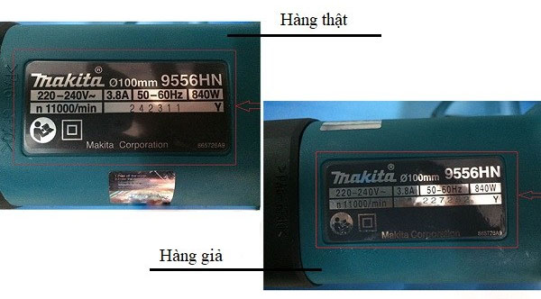 Hướng dẫn cách nhận biết máy khoan pin Makita chính hãng đơn giản