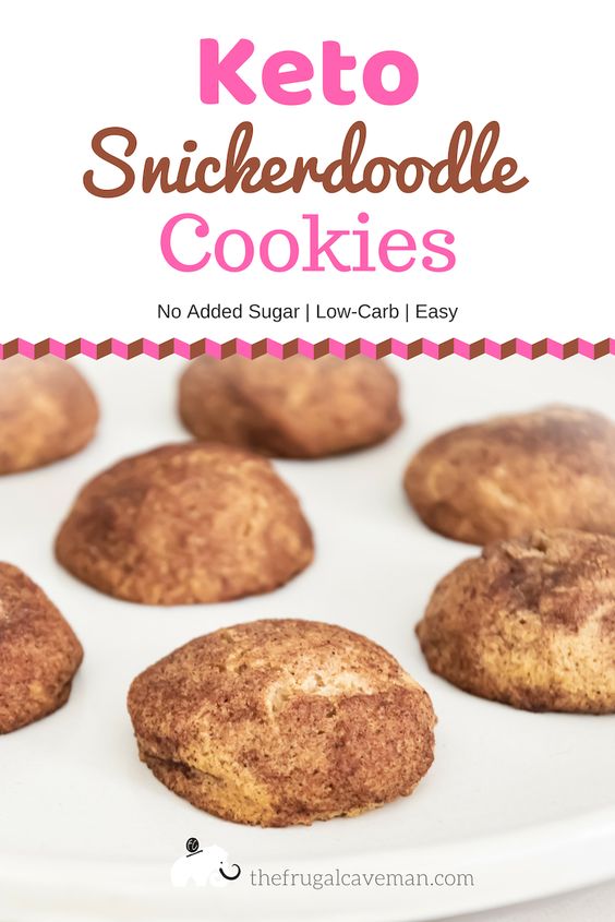 Keto Snickerdoodle Cookies
