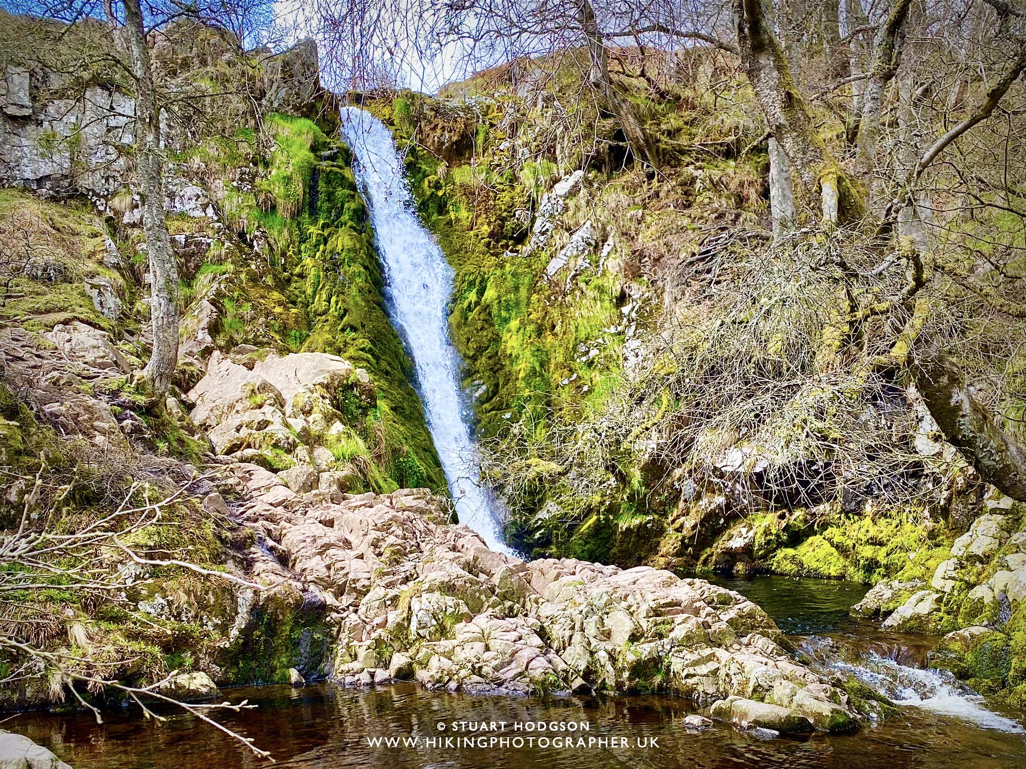 Spout waterfall walk and wild swimming in Northumberland | The Hiking Photographer