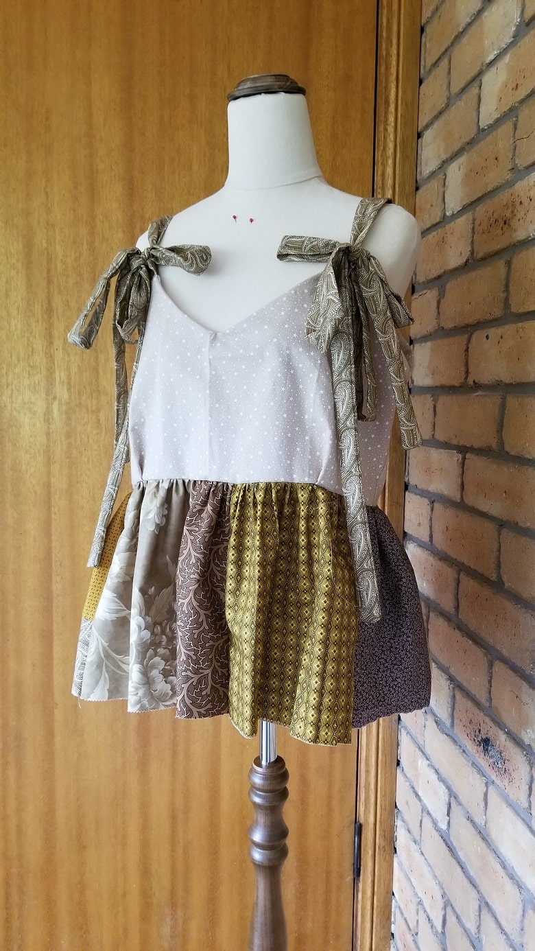 How I Made Miu Miu-inspired Patchwork Dress from Scratch