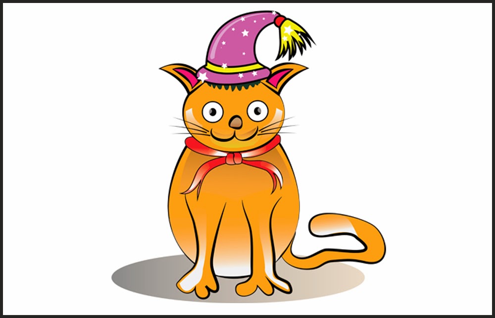 Selva Art: Cartoon cat