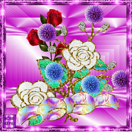 GIFS BONITOS Gifs de Rosas Brilhantes