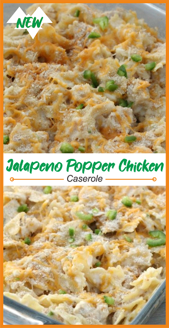 Jalapeno popper chicken caserole | Amzing Food