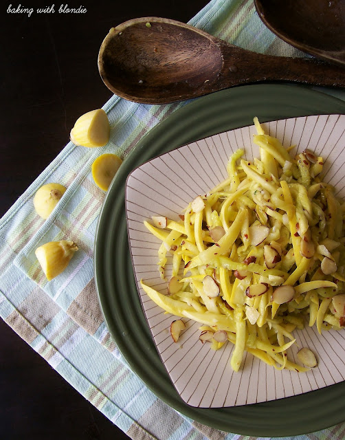 Summer Squash Saute with Roasted Almonds