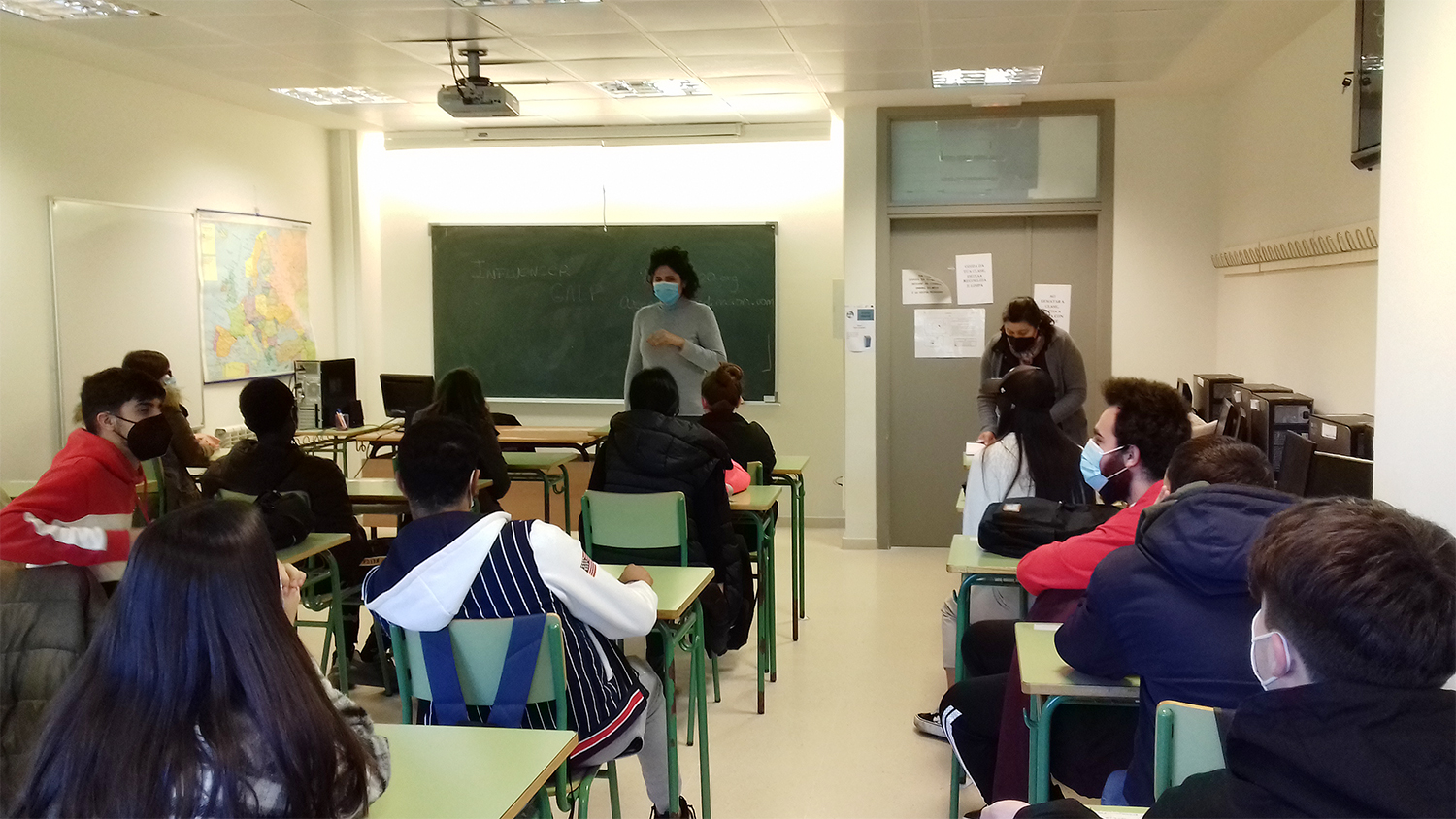 O equipo de Relevo 2020 visitou