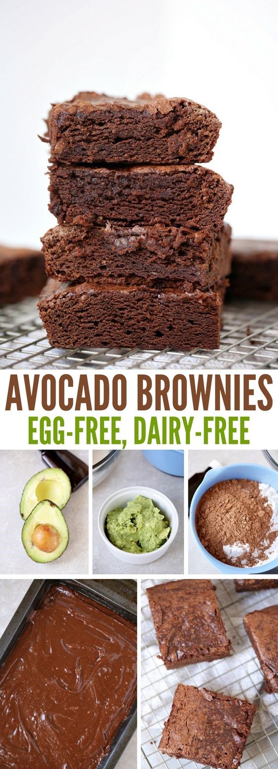 Avocado Brownies Eggless Sahara's Cooking