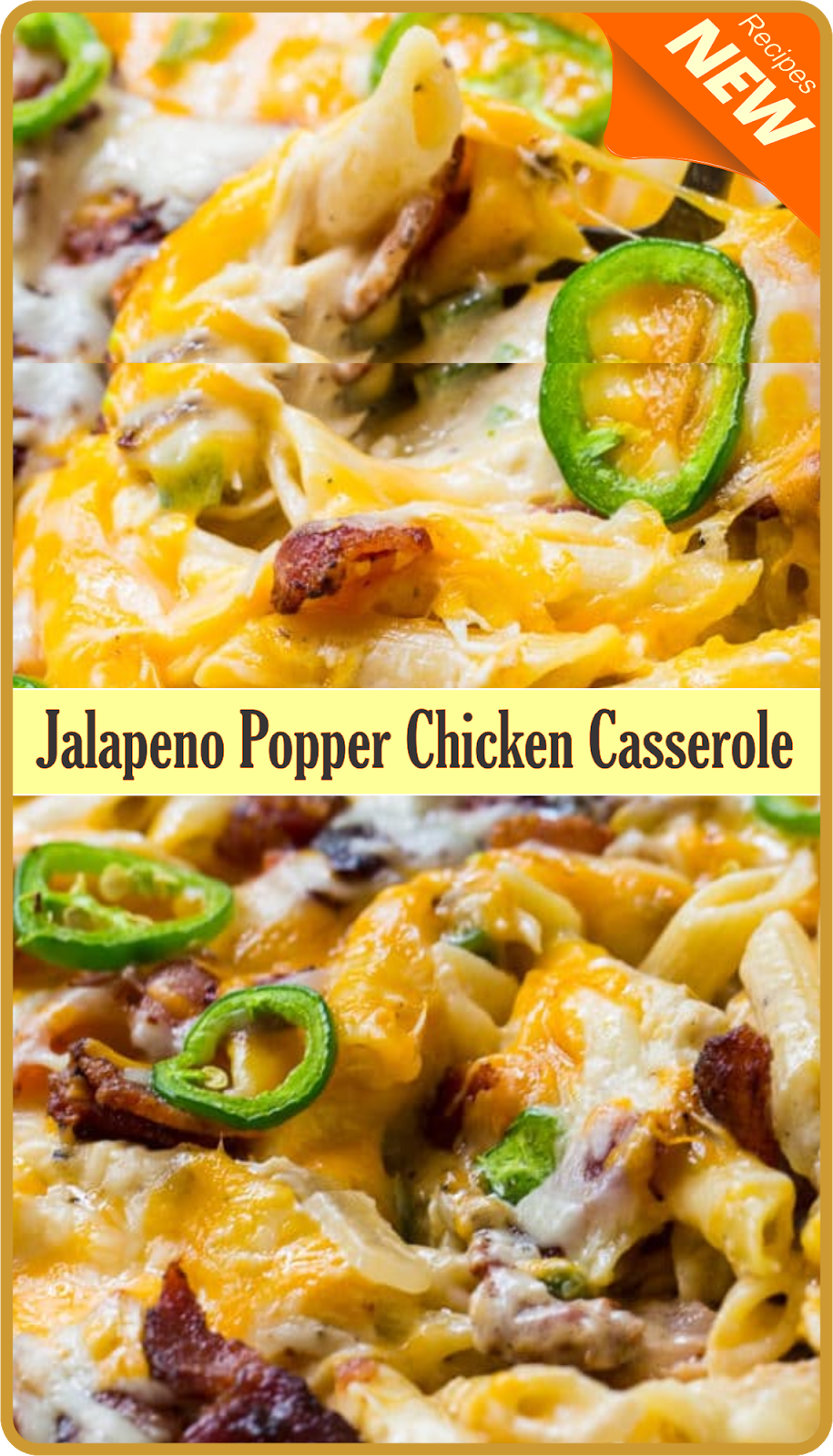Jalapeno Popper Chicken Casserole | Amzing Food