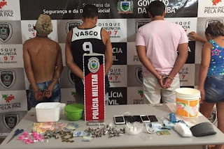 Operação prende quatro pessoas suspeitas de tráfico de drogas no interior da PB