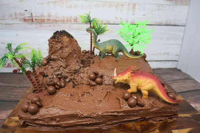 Chocolate Dinosaur Cake
