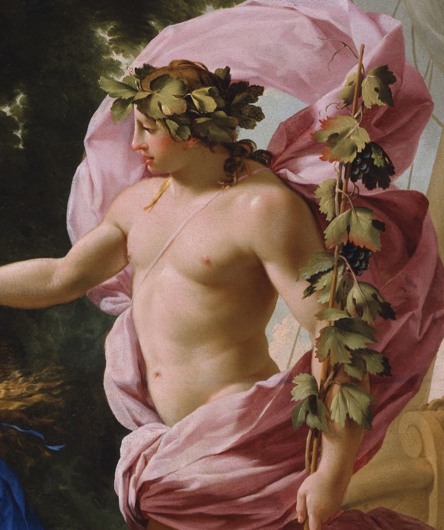 Дионис бог виноделия картины