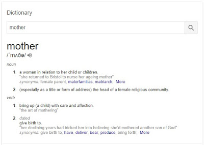 Dictionary term Mother