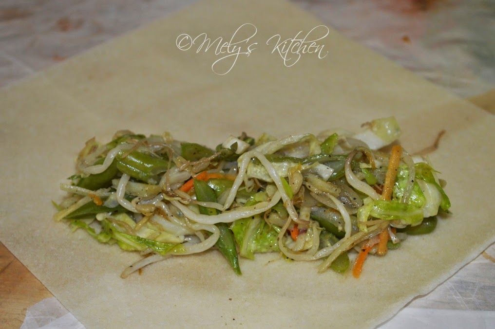 Mely's kitchen Easy Vegetable Lumpia