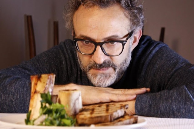 Lo chef Massimo Bottura