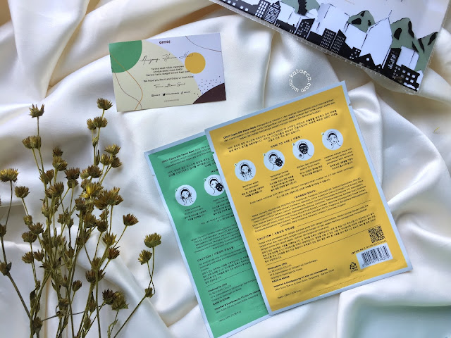 review sheet mask omo